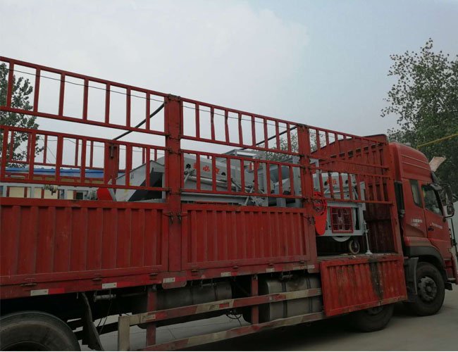 種子精選加工設(shè)備裝車發(fā)貨