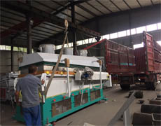 河北茂恒機械發(fā)貨正壓比重精選機