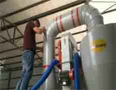 2019款改進升級版雙風(fēng)選雙比重復(fù)式精選機安裝調(diào)試